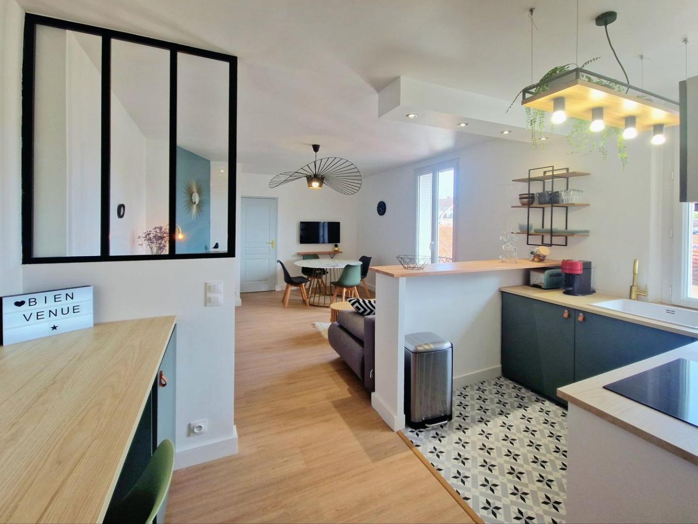 L'Etape Pisciacaise / F2 4Pers. De Standing Apartment Poissy Exterior photo